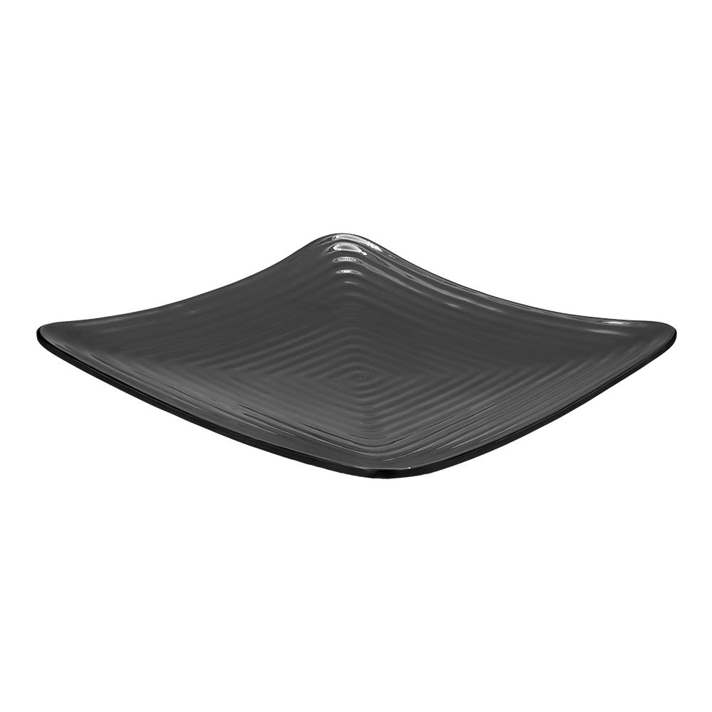 Plato Square de melamina con Relieve 30 cm 83279 Tavola