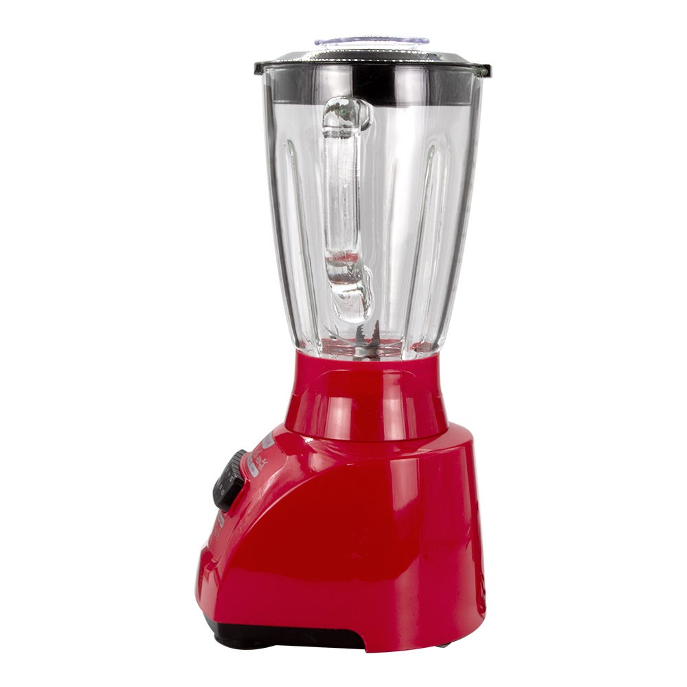 Licuadora infiny force XL 10 velocidades vaso de vidrio roja LN8205MX T Fal
